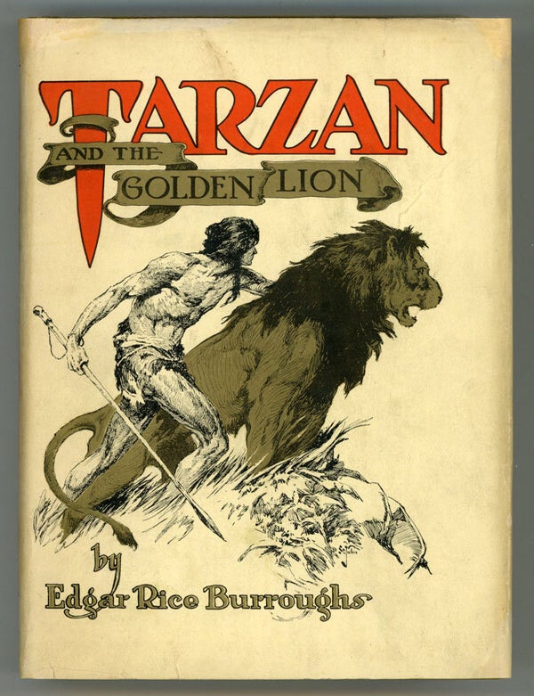 (#148406) TARZAN AND THE GOLDEN LION. Edgar Rice Burroughs.