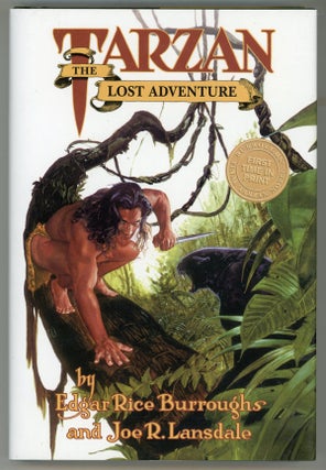 #148421) TARZAN: THE LOST ADVENTURE. Edgar Rice Burroughs, Joe R. Lansdale