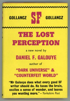 #149179) THE LOST PERCEPTION. Daniel Galouye