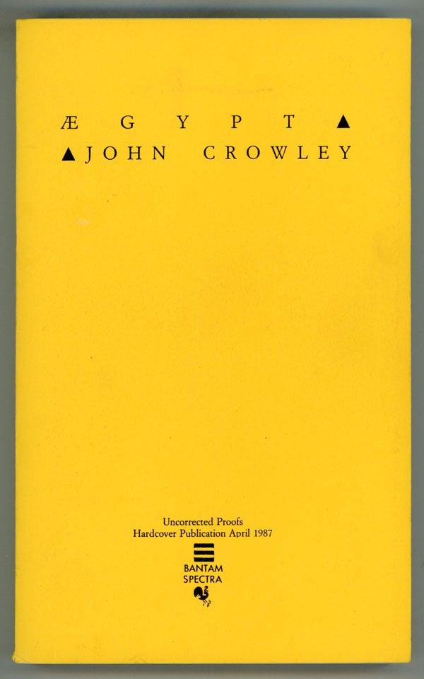 (#150704) AEGYPT. John Crowley.