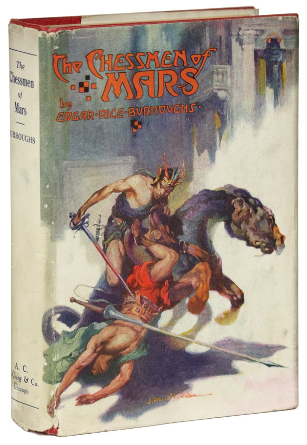 (#151451) THE CHESSMEN OF MARS. Edgar Rice Burroughs.