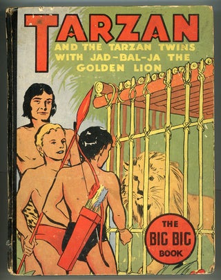 #151510) TARZAN AND THE TARZAN TWINS WITH JAD-BAL-JA, THE GOLDEN LION. Edgar Rice Burroughs