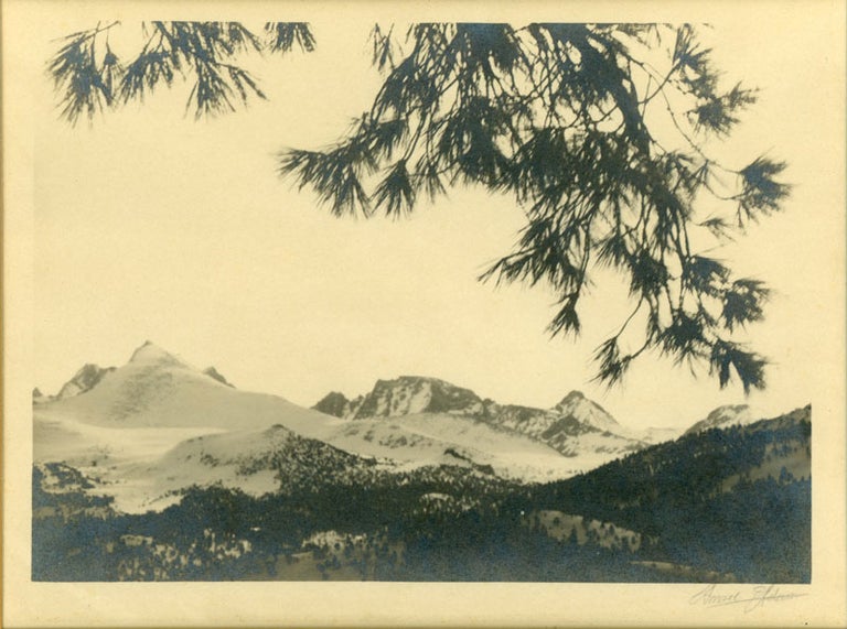 (#151593) [Yosemite Valley] Clark Range, Yosemite. Original photograph: Parmelian print. ANSEL EASTON ADAMS.