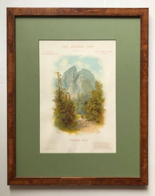 [Yosemite illustrated in colors.] Two broadsides headed: "Fall opening -- 1896. Compliments of Hale Brothers, Inc. 937-945 Market Street San Francisco."