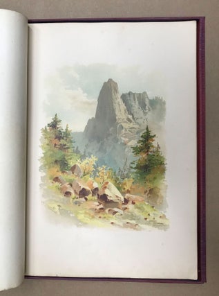 #151596) Yosemite illustrated in colors [cover title]. HENRY J. CROCKER