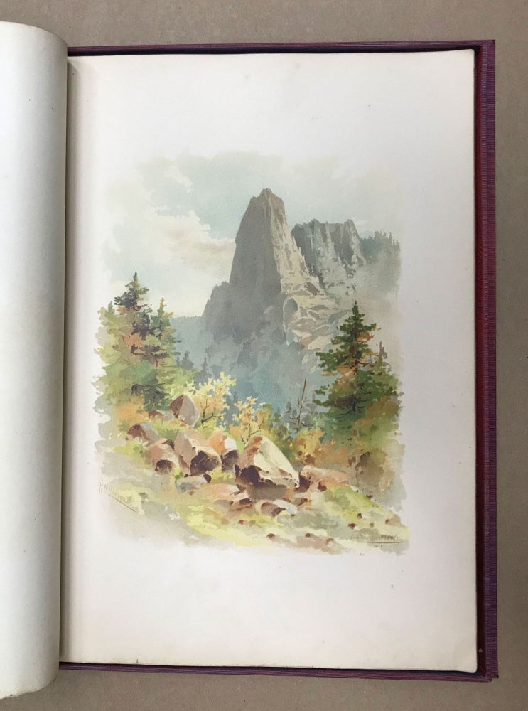(#151596) Yosemite illustrated in colors [cover title]. HENRY J. CROCKER.