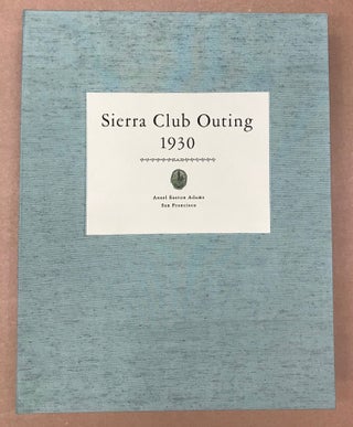 Sierra Club Outing 1930 ...