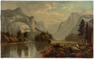 #151602) Grandeurs of the Yosemite Valley, California. After B. Champney. Original in the...