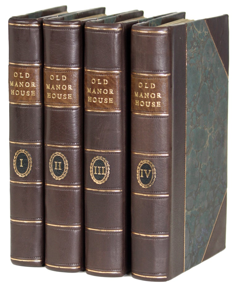 (#151820) THE OLD MANOR HOUSE. A NOVEL, IN FOUR VOLUMES. Charlotte Smith.
