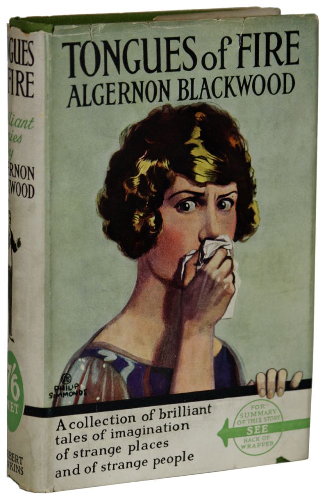 (#151831) TONGUES OF FIRE AND OTHER SKETCHES. Algernon Blackwood.