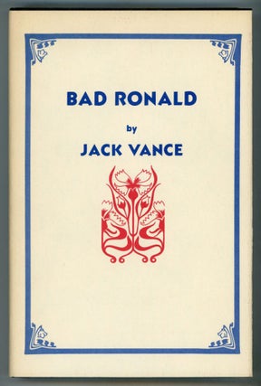#153086) BAD RONALD. John Holbrook Vance