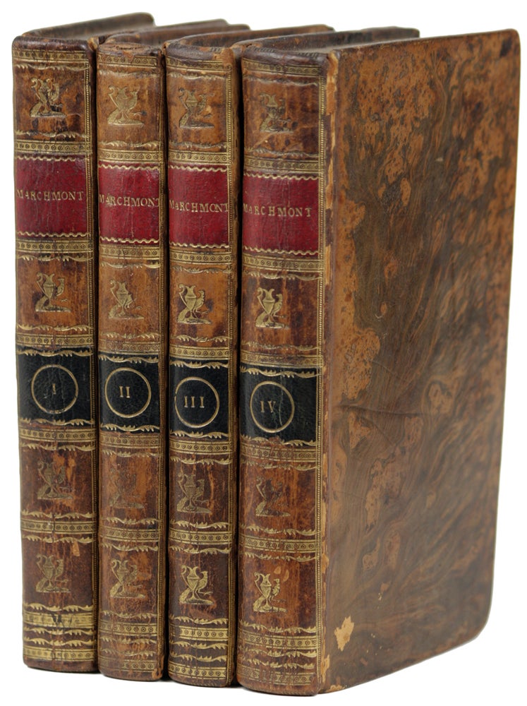 (#153211) MARCHMONT: A NOVEL ... IN FOUR VOLUMES. Charlotte Smith.