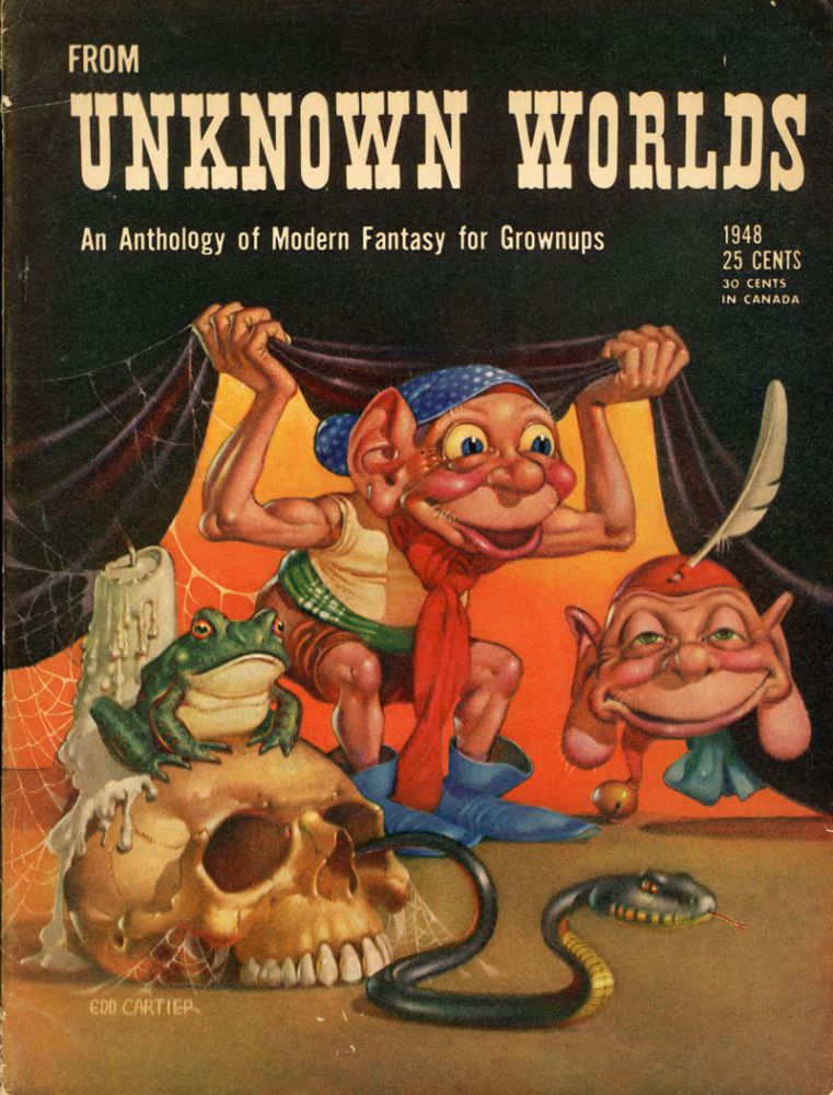 (#153528) FROM UNKNOWN WORLDS. John W. Campbell, Jr.