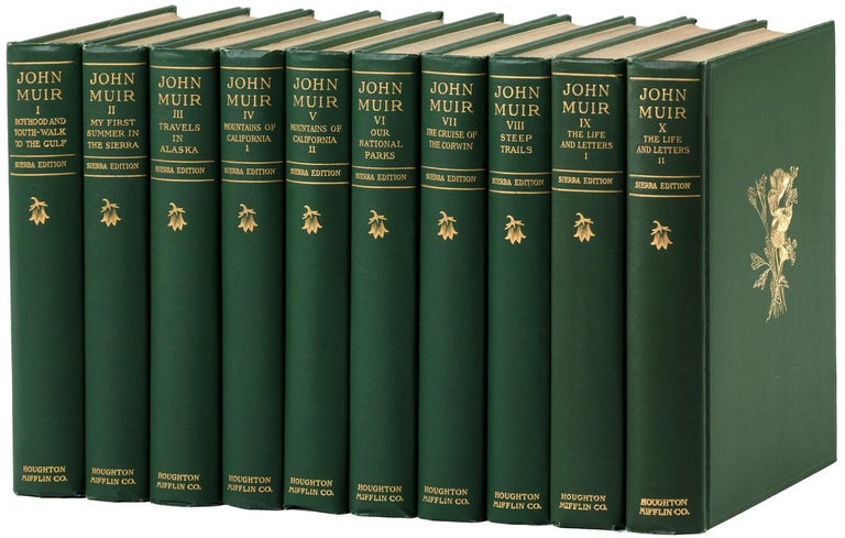 (#153650) The writings of John Muir. Sierra edition. JOHN MUIR.