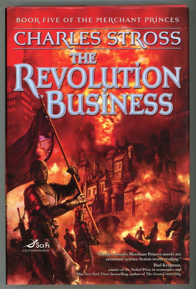 (#154042) THE REVOLUTION BUSINESS: BOOK FIVE OF MERCHANT PRINCES: BOOK FIVE OF THE MERCHANT PRINCES. Charles Stross.