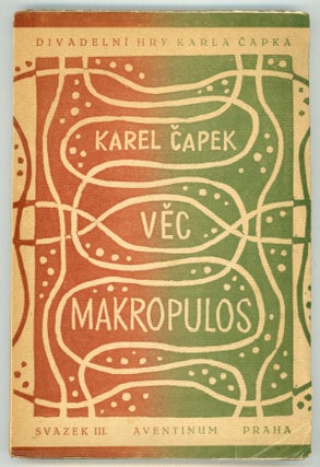 #154557) VEC MAKROPULOS: KOMEDIE O TRECH DEJSTVICH. Karel Capek