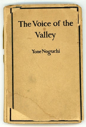 #154778) The voice of the valley. YONE NOGUCHI