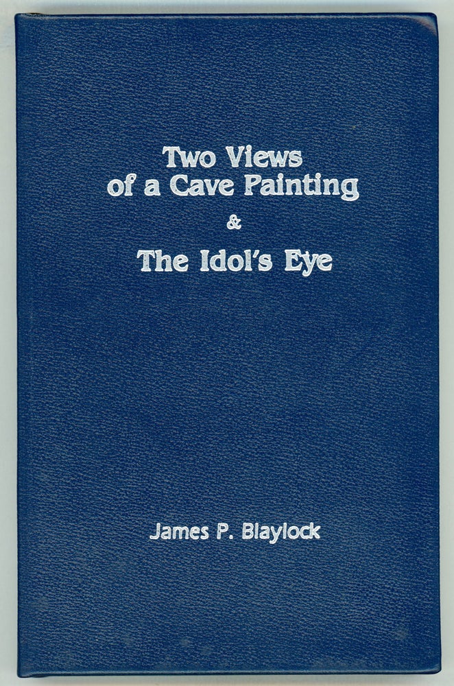 (#154803) TWO VIEWS OF A CAVE PAINTING & THE IDOL'S EYE ... ESCAPE FROM KATHMANDU. James P. Robinson Blaylock, Kim Stanley.