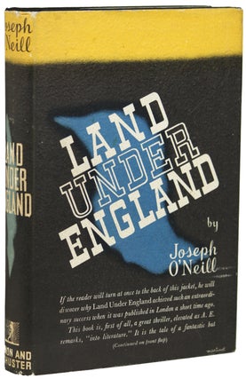 #154937) LAND UNDER ENGLAND. Joseph O'Neill