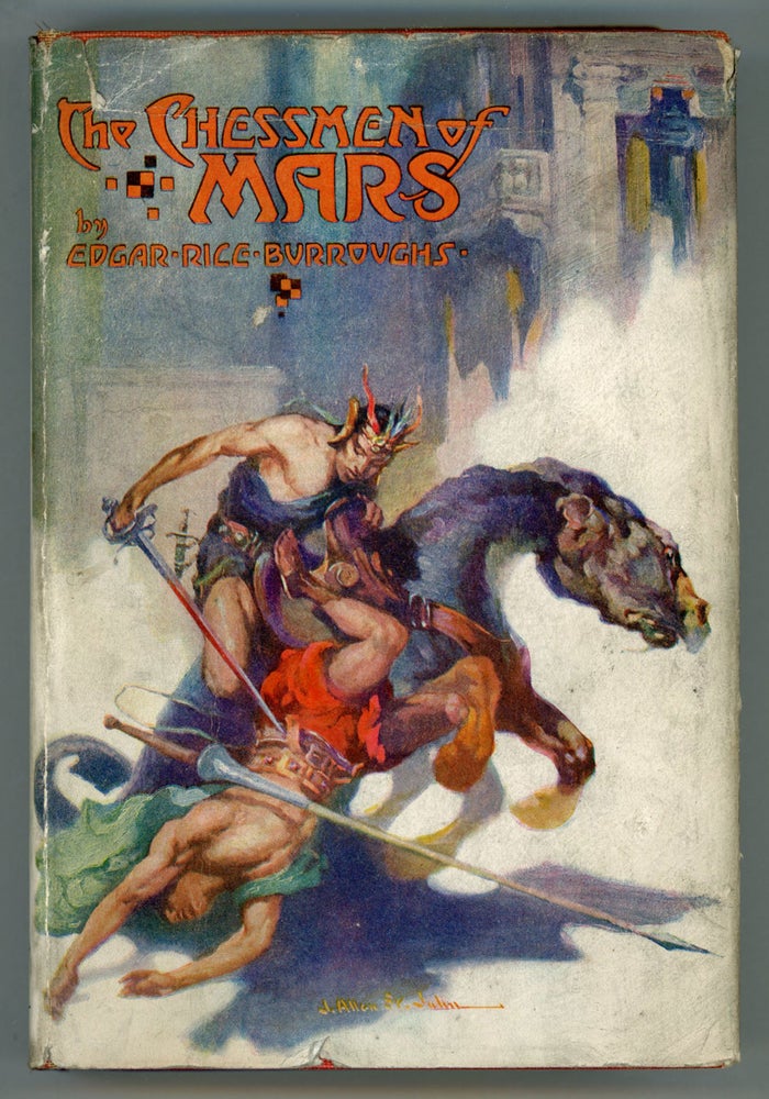 (#155524) THE CHESSMEN OF MARS. Edgar Rice Burroughs.