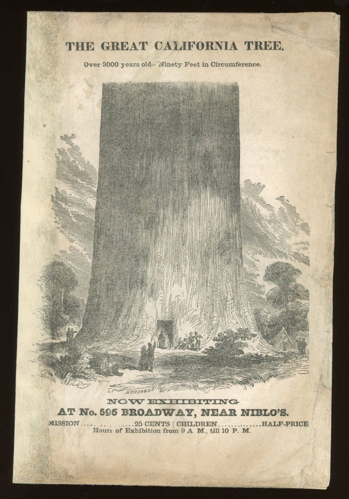 (#155761) Description of the great tree recently felled upon the Sierra Nevada, California, now placed for public exhibition, in the spacious Racket Court of the Union Club, No. 596 Broadway, adjoining the Metropolitan Hotel, New-York. DESCRIPTION OF THE GREAT TREE.