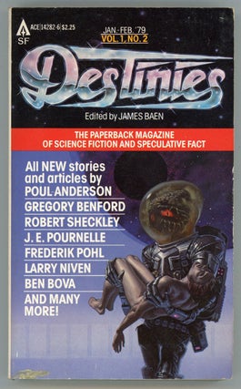 #156468) DESTINIES: THE PAPERBACK MAGAZINE OF SCIENCE FICTION AND SPECULATIVE FACT. January -...