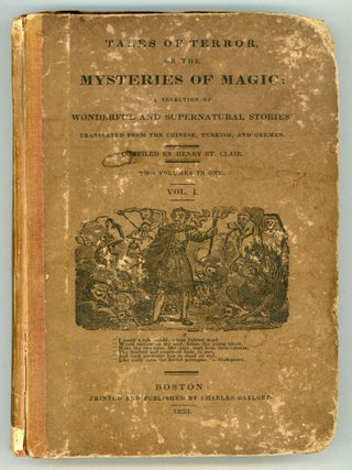 #157108) TALES OF TERROR, OR THE MYSTERIES OF MAGIC: A SELECTION OF WONDERFUL AND SUPERNATURAL...