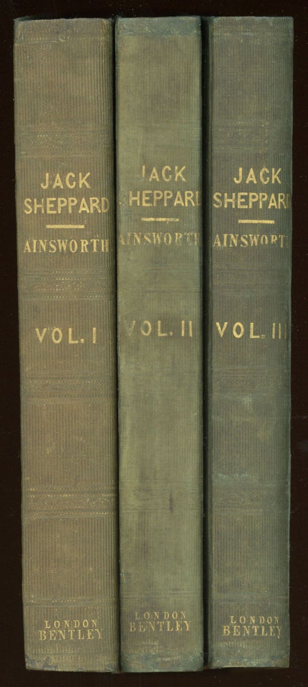 (#157125) JACK SHEPPARD: A ROMANCE ... With Illustrations by George Cruikshank. William Harrison Ainsworth.