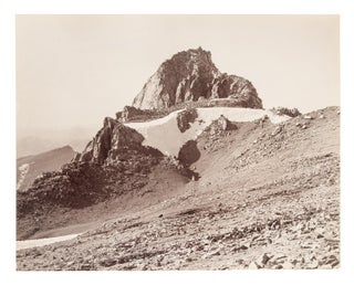 #157196) [Yosemite High Sierra] Mount Conness, Sierra Nevada. Albumen print. CARLETON E. WATKINS