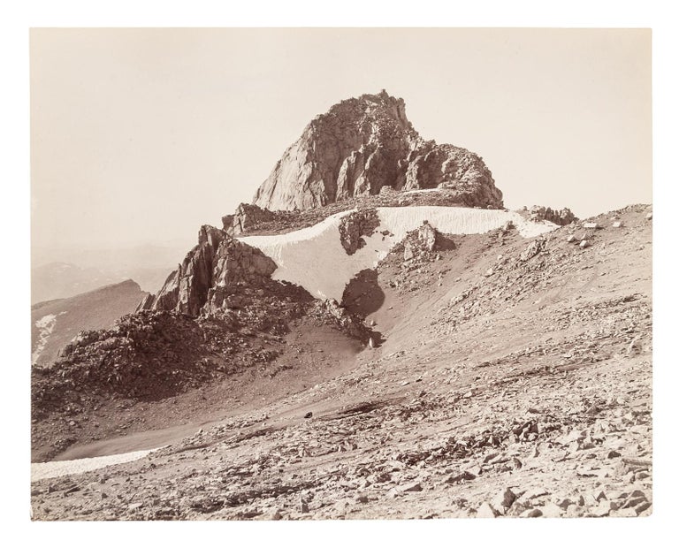 (#157196) [Yosemite High Sierra] Mount Conness, Sierra Nevada. Albumen print. CARLETON E. WATKINS.