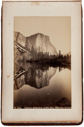 Views of California. 46 albumen cabinet photographs, circa 1880s-1890s.
