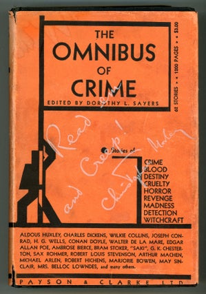#157563) THE OMNIBUS OF CRIME. Dorothy L. Sayers