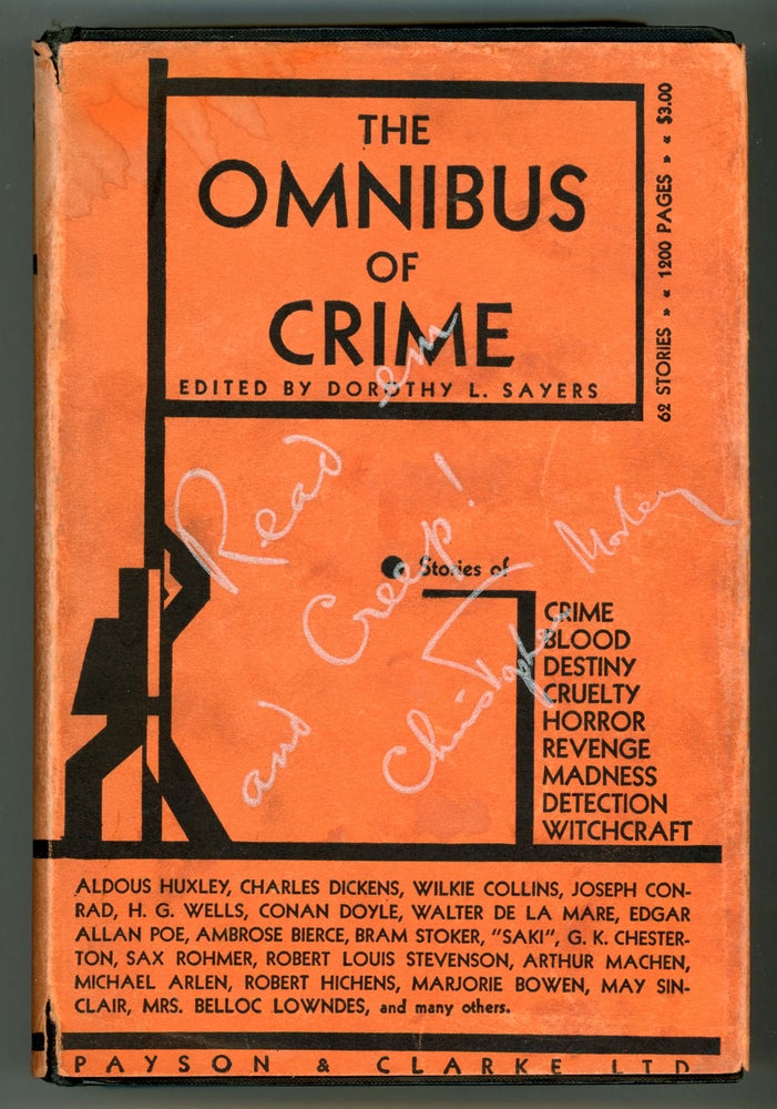 (#157563) THE OMNIBUS OF CRIME. Dorothy L. Sayers.