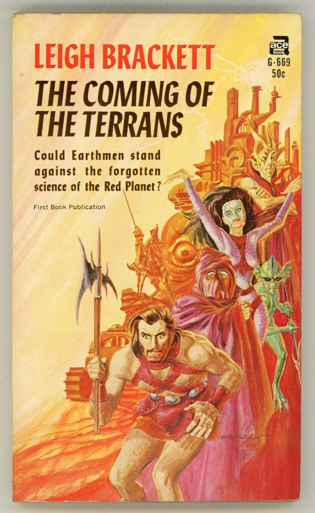 (#158205) THE COMING OF THE TERRANS. Leigh Brackett.