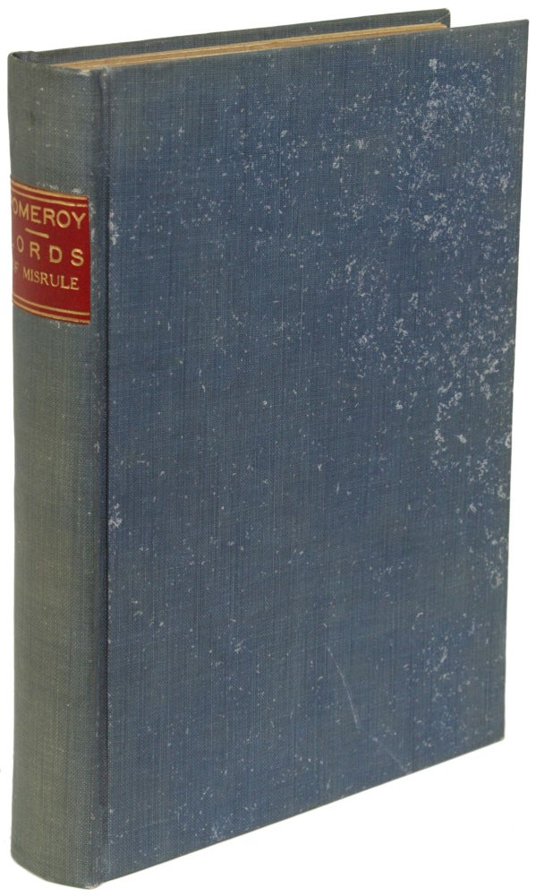 (#158288) THE LORDS OF MISRULE: A TALE OF GODS AND MEN. William Pomeroy.