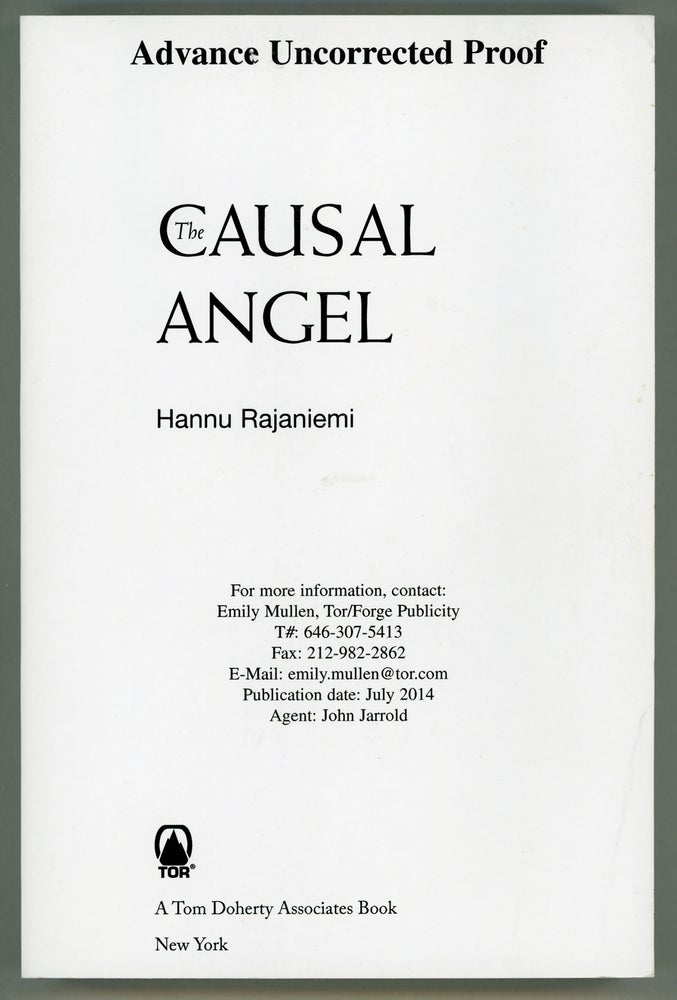 (#158515) THE CAUSAL ANGEL. Hannu Rajaniemi.