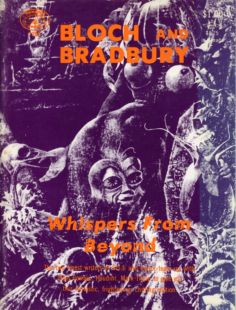 (#158527) BLOCH AND BRADBURY: WHISPERS FROM BEYOND. Robert Bloch, Ray Bradbury.
