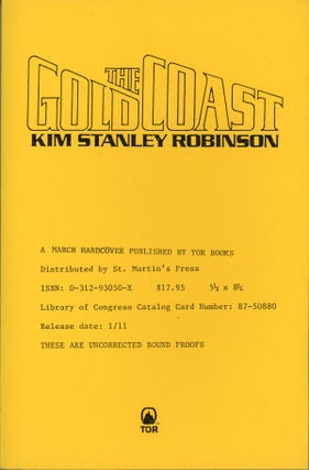 #158779) THE GOLD COAST. Kim Stanley Robinson