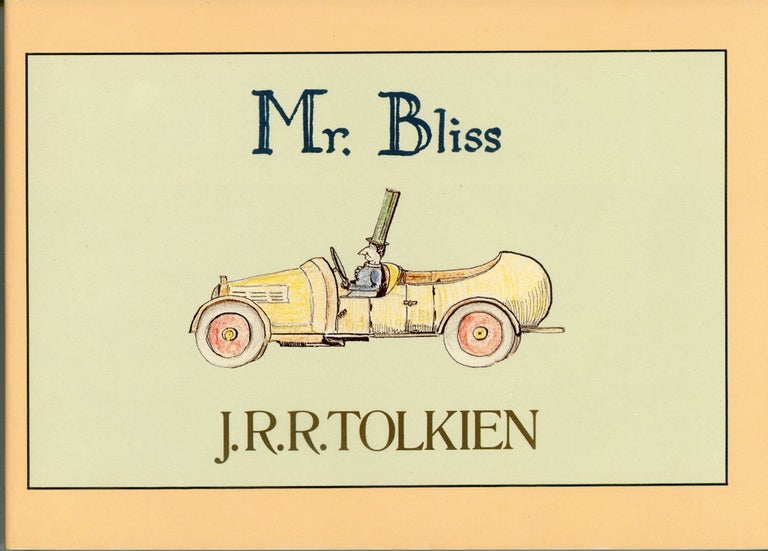 (#159007) MR. BLISS. Tolkien.
