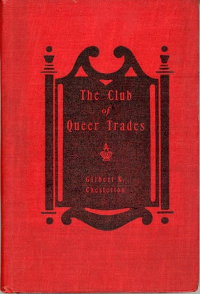 #159276) THE CLUB OF QUEER TRADES. Chesterton