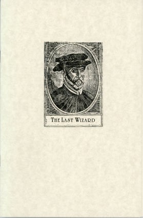 #159416) THE LAST WIZARD with a Letter of Explanation. Avram Davidson