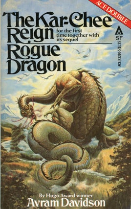 #159434) THE KAR-CHEE REIGN [and] ROGUE DRAGON. Avram Davidson