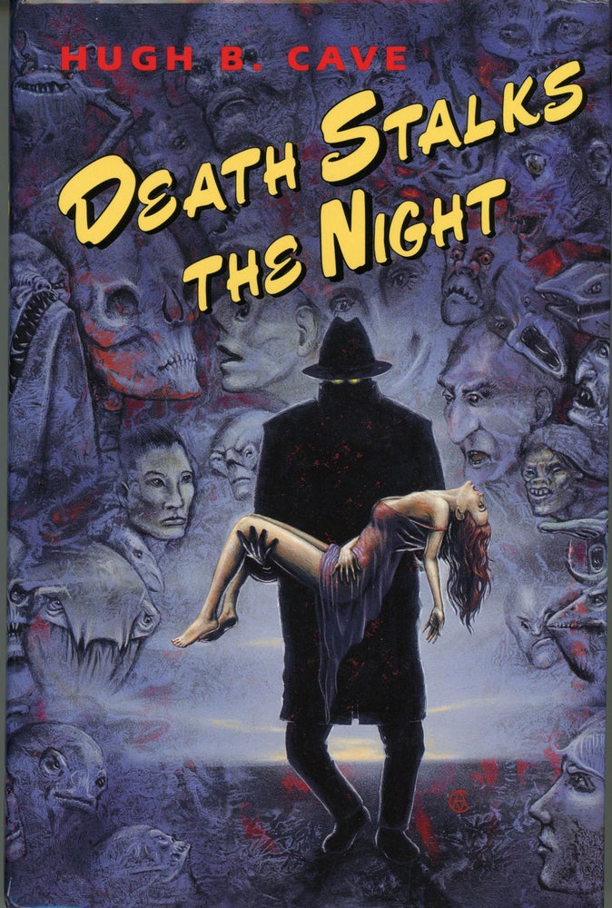 (#159711) DEATH STALKS THE NIGHT ... Edited by Karl Edward Wagner. Hugh Cave.