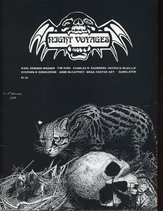 #159762) NIGHT VOYAGES. Summer 1980 ., Gerald J. Brown, number 6 volume 1