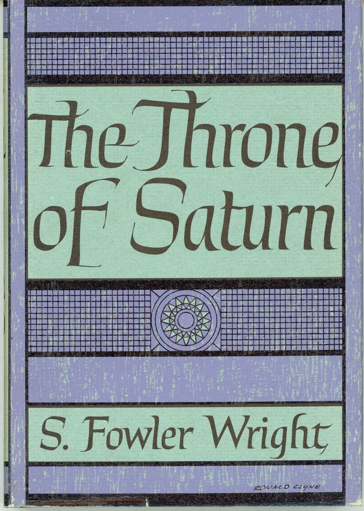 (#159997) THE THRONE OF SATURN. Wright, Fowler.