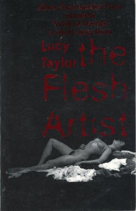 #160285) WALL OF WORDS: A CUT FROM THE FLESH ARTIST. Lucy Taylor