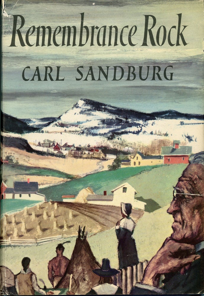 (#160338) REMEMBRANCE ROCK. Carl Sandburg.