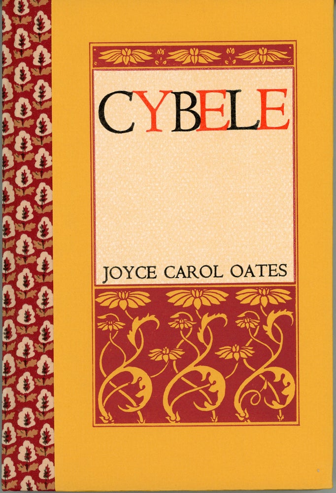 (#160365) CYBELE. Joyce Carol Oates.
