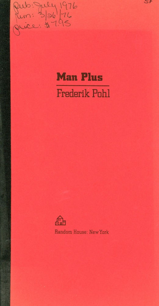 (#160563) MAN PLUS. Frederik Pohl.