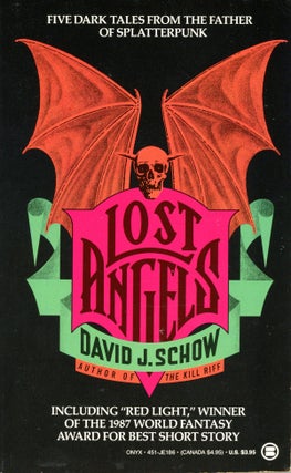 #160955) LOST ANGELS. David J. Schow